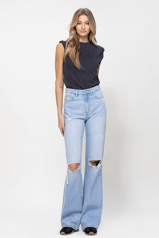 90'S VINTAGE FLARE JEANS – DDMINE