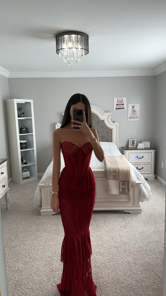 Midi Abiti Da Cerimonia Stradivarius Bordeaux Stradivarius Vestiti