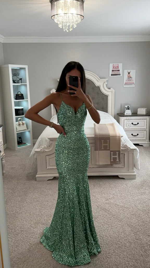 Carli Sequin Mermaid Dress main image 0