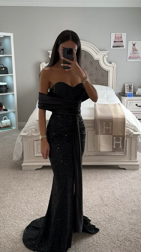 shawl for sequin dress