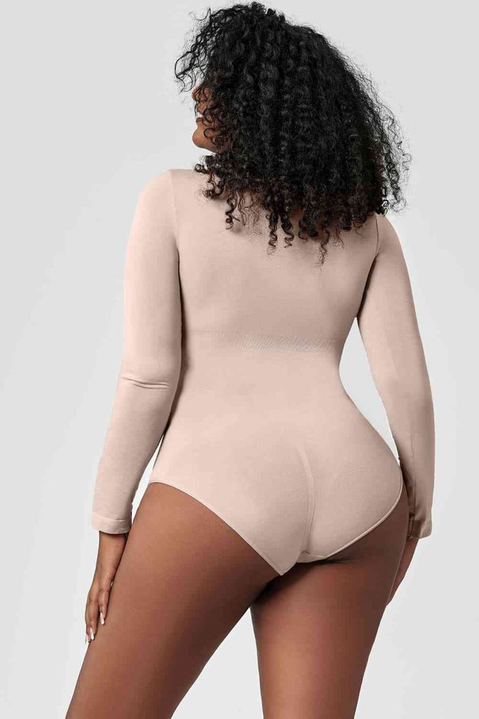 LONG SLEEVE SHAPING BODYSUIT – DDMINE