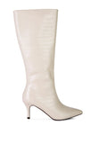 POINTED MID CALF BOOTS