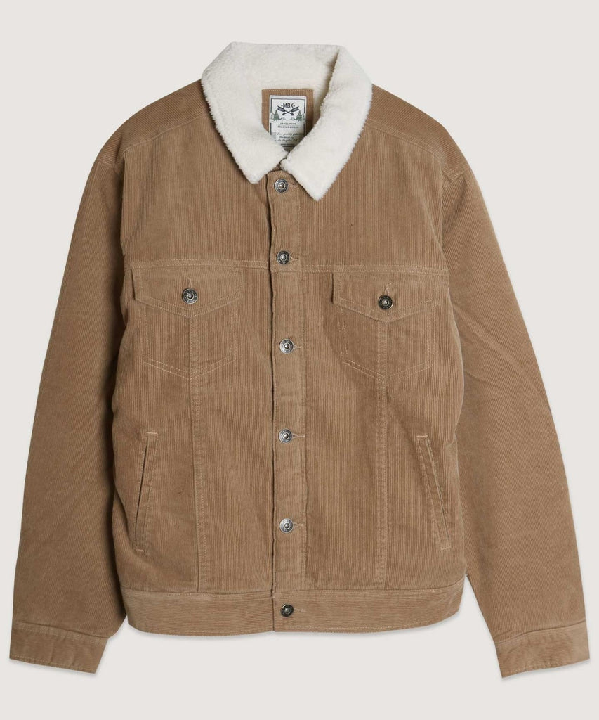 Collar Lined Corduroy Jacket Men's MENS CASUAL CORDUROY LINED