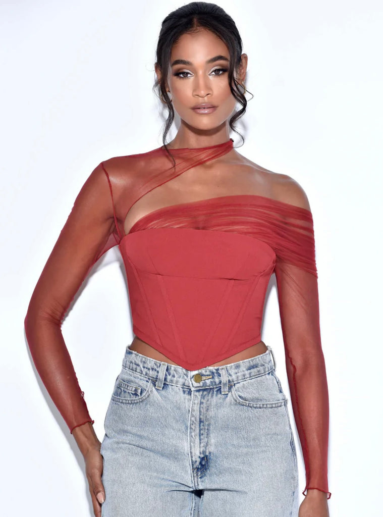 BACK LACE UP TUBE TOP – DDMINE