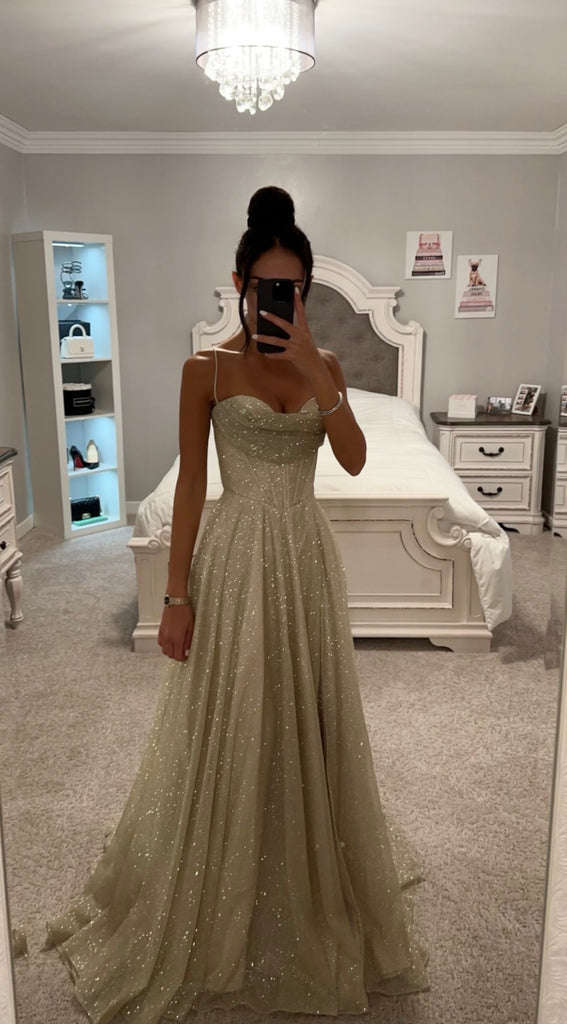 Glitter hot sale ball gown