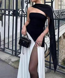 ASYMMETRICAL MAXI DRESS