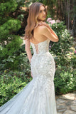 FITTED MERMAID BRIDAL GOWN