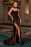 FIT AND FLARE LACE GOWN
