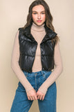 PU LEATHER VEST