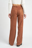 RELAXED FIT STRAIGHT LEG PANTS