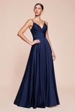 SOFT SATIN A LINE SWEETHEART NECKLINE GOWN