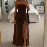 ASYMMETRICAL MAXI DRESS