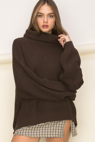 CUDDLY OVERSIZED SWEATER TOP