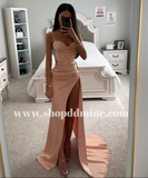 ROBE CORSET DRAPÉE BLUSH