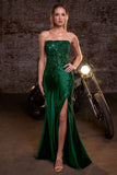 FITTED STRAPLESS DRESS
