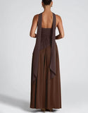 ASYMMETRICAL MAXI DRESS