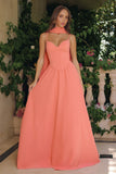A LINE CORSET SCARF GOWN