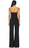 AMANDA UPRICHARD PUZZLE STRAPLESS JUMPSUIT