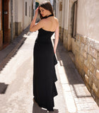 Robe longue Esme - Noir 