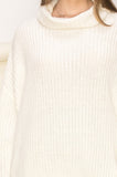 CUDDLY OVERSIZED SWEATER TOP