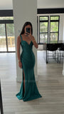 DEEP V FITTED GOWN
