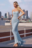 CHIFFON FITTED GOWN