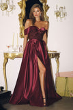 OFF SHOULDER SEQUIN GOWN