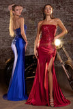FITTED STRAPLESS DRESS