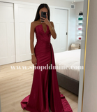 ROBE EN SATIN SANS BUSTES