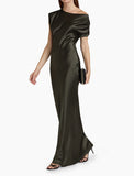 AMANDA UPRICHARD ELROY SILK MAXI DRESS