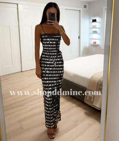 ROBE MIDI LUCINA DE RUNAWAY THE LABEL