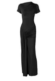 BODYCON RUCHED MAXI GOWN