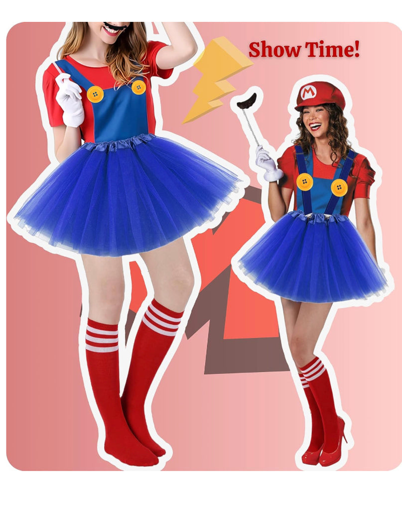 SUPER MARIO WOMENS HALLOWEEN COSTUME DDMINE
