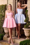PLEATED MINI DRESS