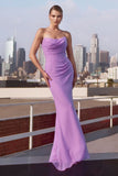 CHIFFON FITTED GOWN