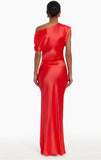 AMANDA UPRICHARD ELROY SILK MAXI DRESS