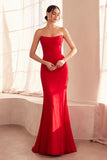 CHIFFON FITTED GOWN