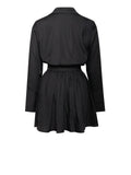 ABITO MINI CAMICIA NERA JAMILA 