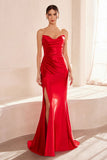 STRAPLESS ELEGANT GOWN