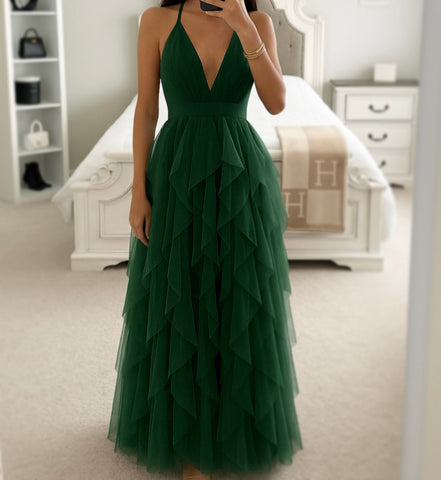 Alances Maxi Dress - Emerald