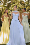 A LINE CORSET SCARF GOWN