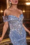 OFF SHOULDER MERMAID GOWN