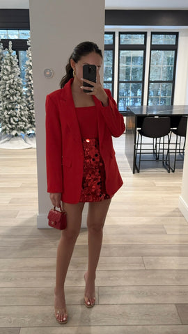 RED BLAZER