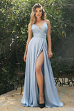 SOFT SATIN A LINE SWEETHEART NECKLINE GOWN