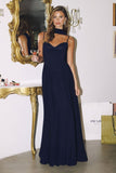 A LINE CORSET SCARF GOWN