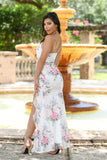 Cali Maxi Dress - White Floral