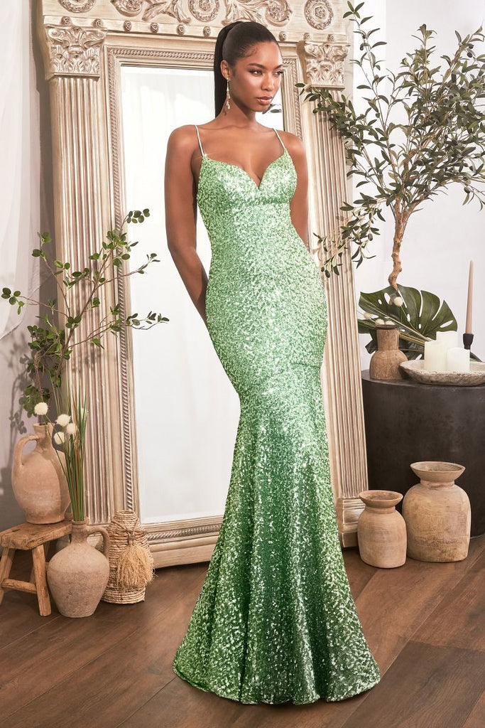 sherri hill 2 piece mermaid dress SHERRI HILL