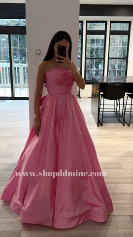 BOW BACK BALL GOWN