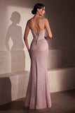 GLITTER CORSET FITTED GOWN