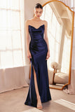 STRAPLESS ELEGANT GOWN